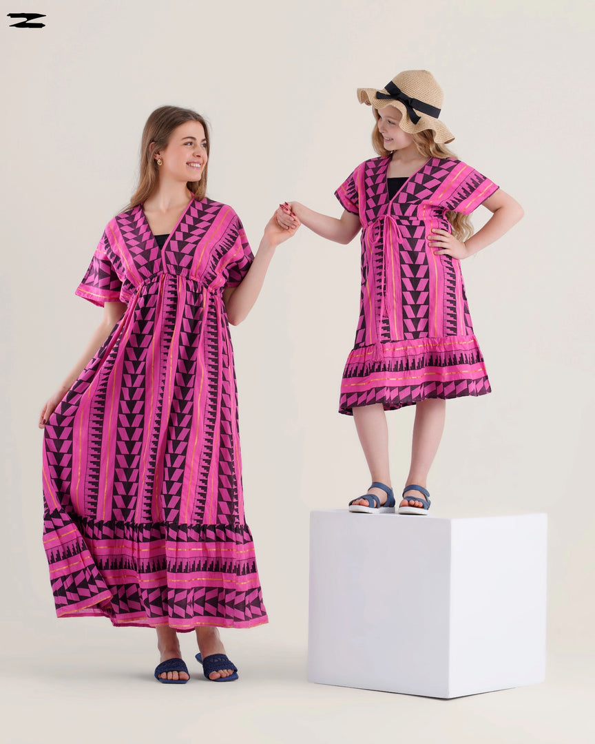 Jacquard Pattern Dress