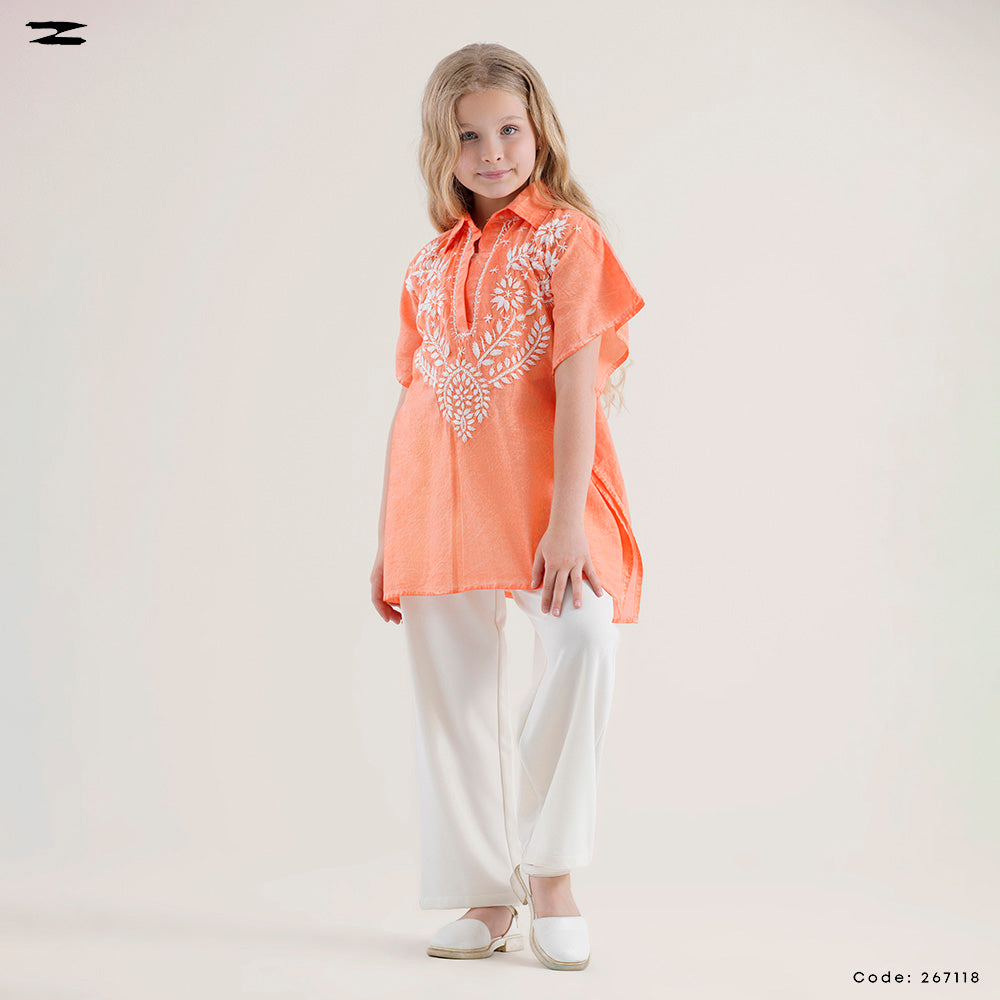 Patterned Short Sleeve Shirt