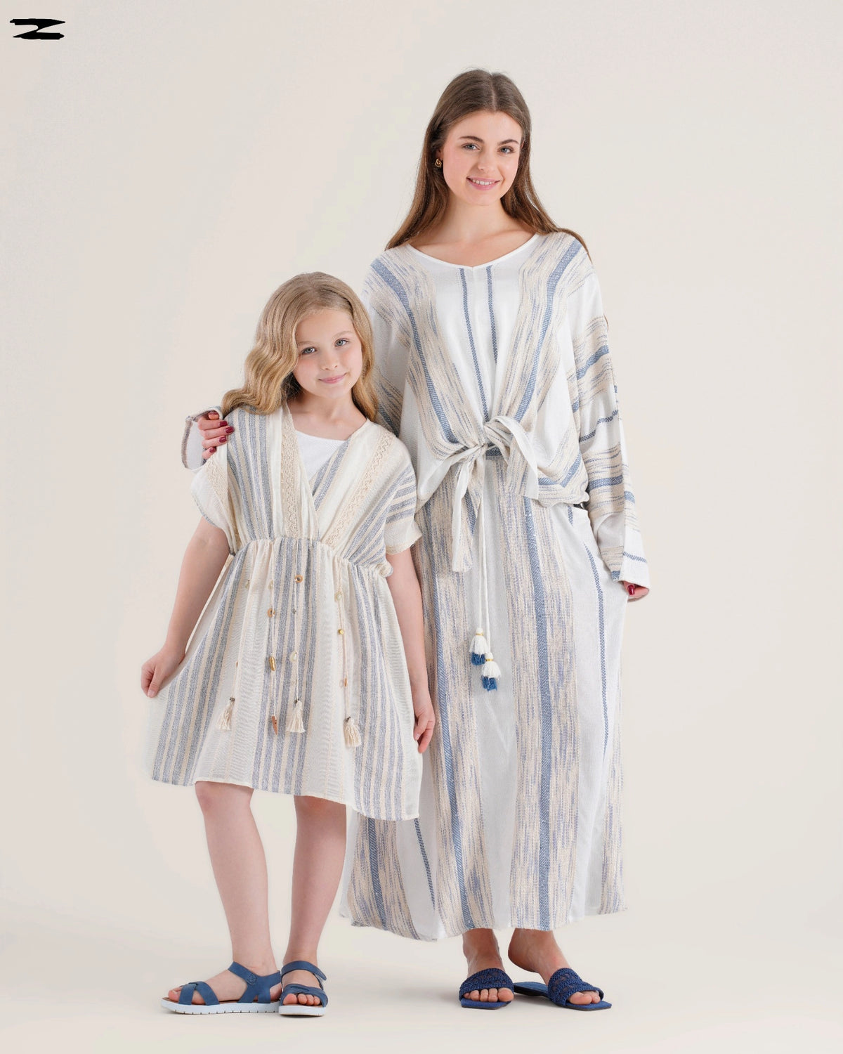 Girls Wrap Poncho Dress