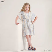 Girls Wrap Poncho Dress
