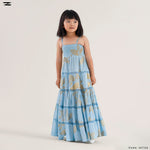 Load image into Gallery viewer, Leaf Print Tiered Dress