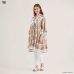 Load image into Gallery viewer, Buttoned Floral Tunic Blouse