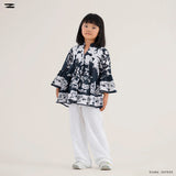 Patterned Peplum Shirt