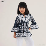 Load image into Gallery viewer, Patterned Peplum Shirt