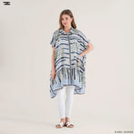 Load image into Gallery viewer, Women Handmade Poncho Shirt Dress