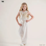 Sequin V-Neck Jumpsuit
