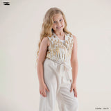 Sequin V-Neck Jumpsuit