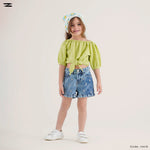 Load image into Gallery viewer, Puff Sleeve Tie Top
