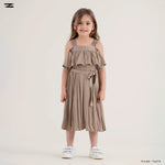Load image into Gallery viewer, Elastic Strap Satin Dress