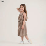 Load image into Gallery viewer, Elastic Strap Satin Dress