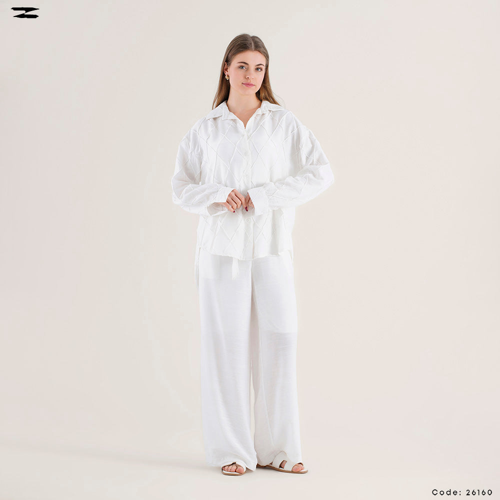 Women Sambousek Blouse and Pants Set