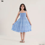 Load image into Gallery viewer, Striped Tiered Strap Dress