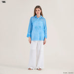 Load image into Gallery viewer, Embroidered Short Shirt Blouse
