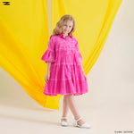 Load image into Gallery viewer, Tiered Embroidered Dress