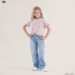 Load image into Gallery viewer, Heart Print Tie-Front T-Shirt