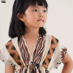 Load image into Gallery viewer, V-Neck Tie Front Dress