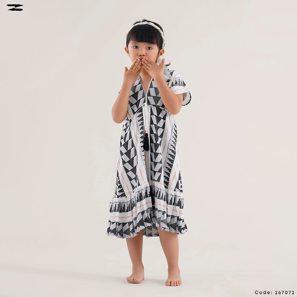Jacquard Pattern Dress