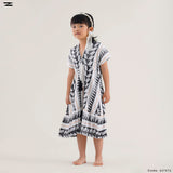 Jacquard نقشة فستان