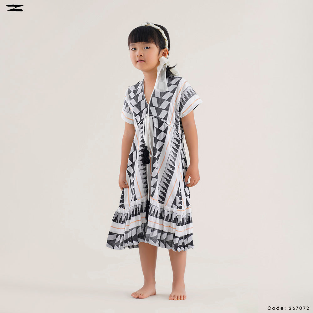 Jacquard Pattern Dress