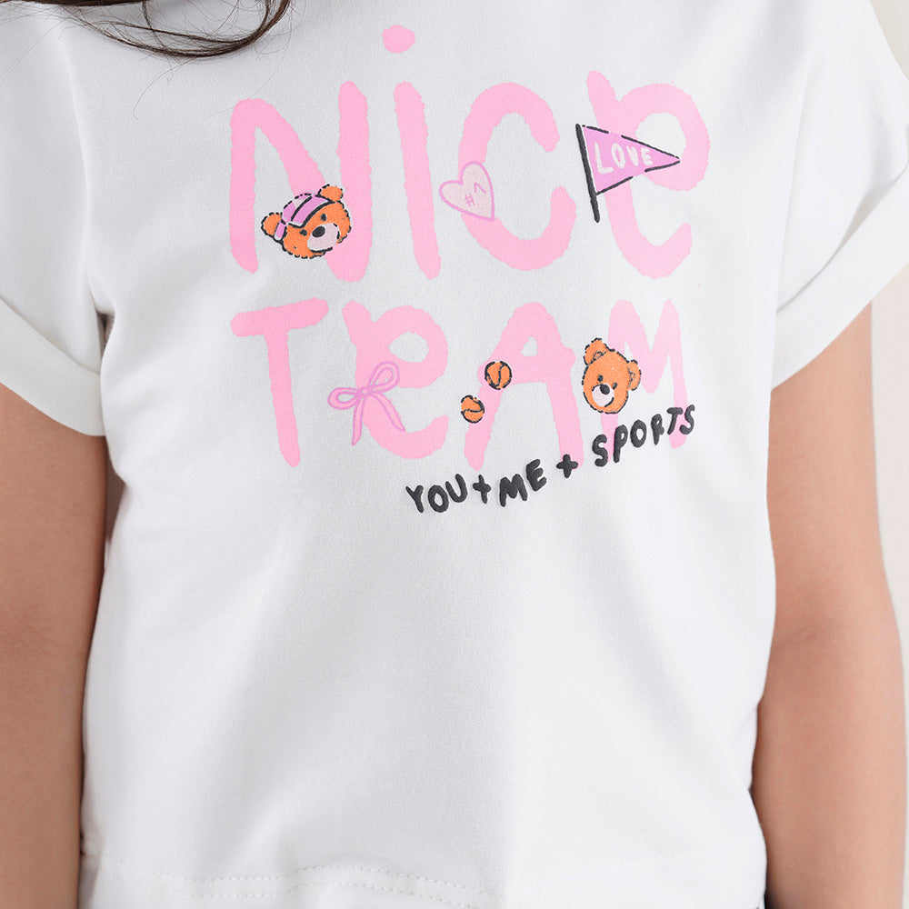 Hooded Nice Printed T-Shirt