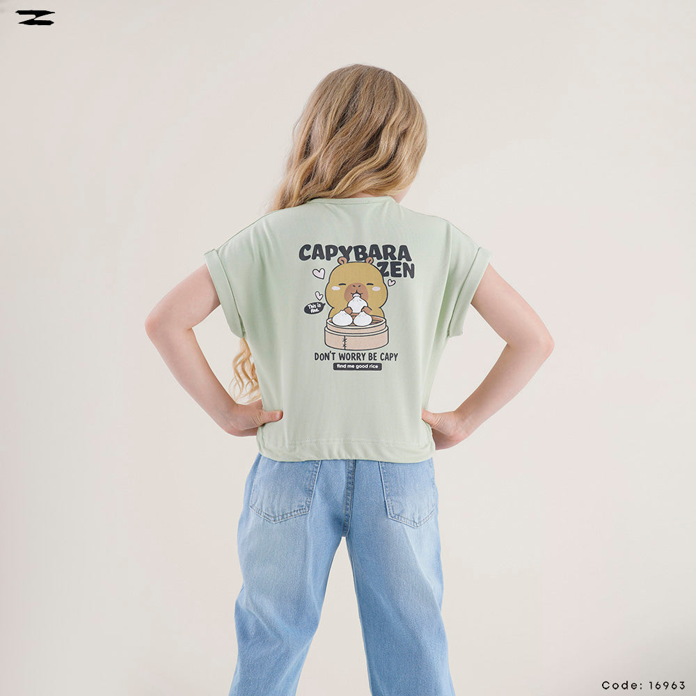 Capybara Print T-Shirt