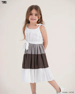 Load image into Gallery viewer, Color Block Sleeveless Dress