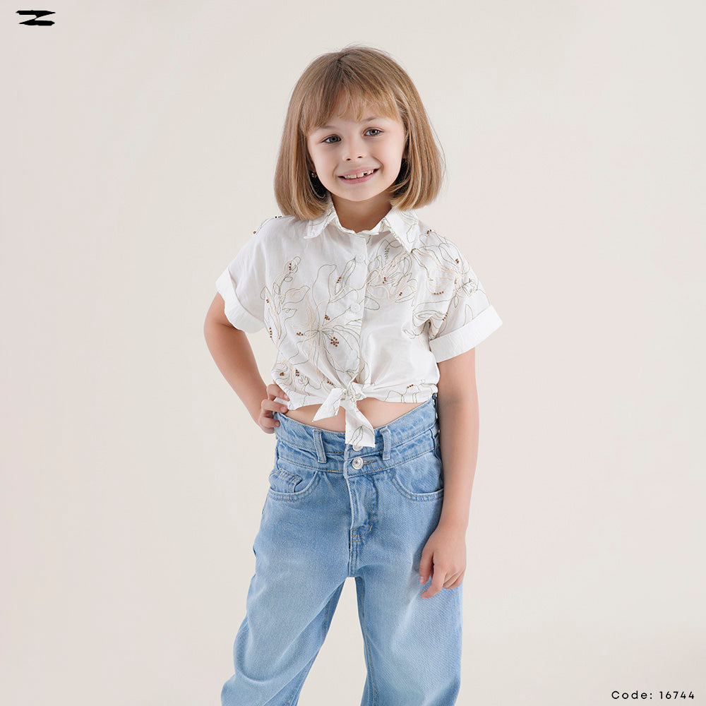 Floral Detail Shirt