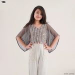 Load image into Gallery viewer, Girls Mesh Front Blouse