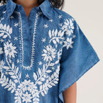 Load image into Gallery viewer, Patterned Short Sleeve Shirt