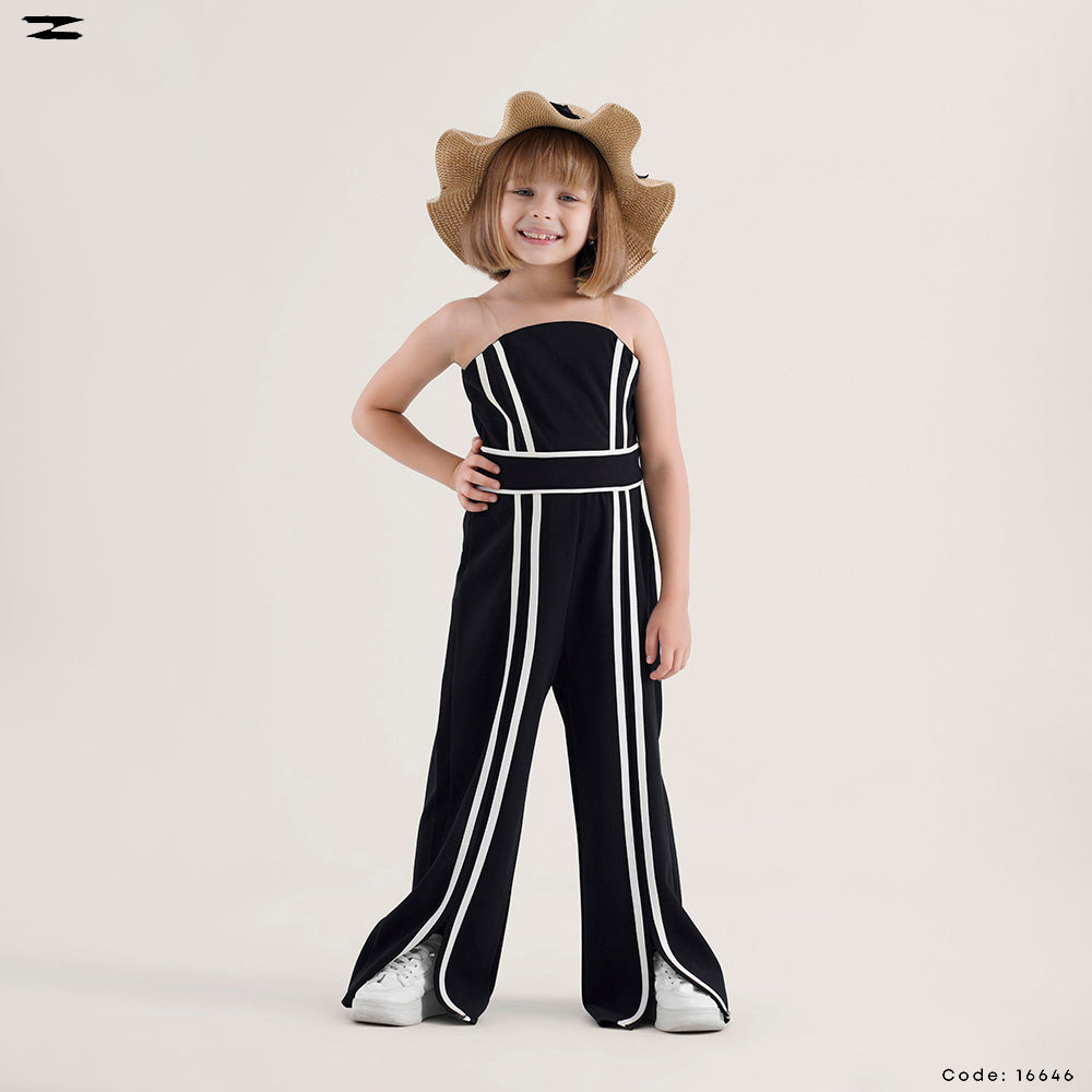 Tie-Front Wide-Leg Jumpsuit