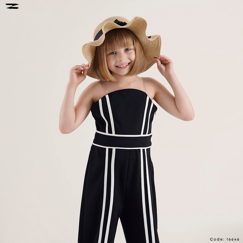 Tie-Front Wide-Leg Jumpsuit