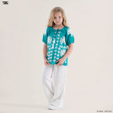 Embroidered Short Sleeve Top