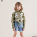Load image into Gallery viewer, Embroidered Front Linen Shirt