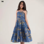 Load image into Gallery viewer, Leaf Print Tiered Dress