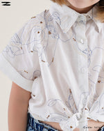 Load image into Gallery viewer, Floral Detail Shirt