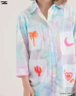 Load image into Gallery viewer, Printed Short Sleeve Shirt