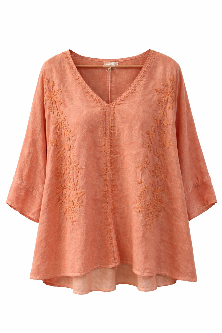 Floral Detail Loose Top