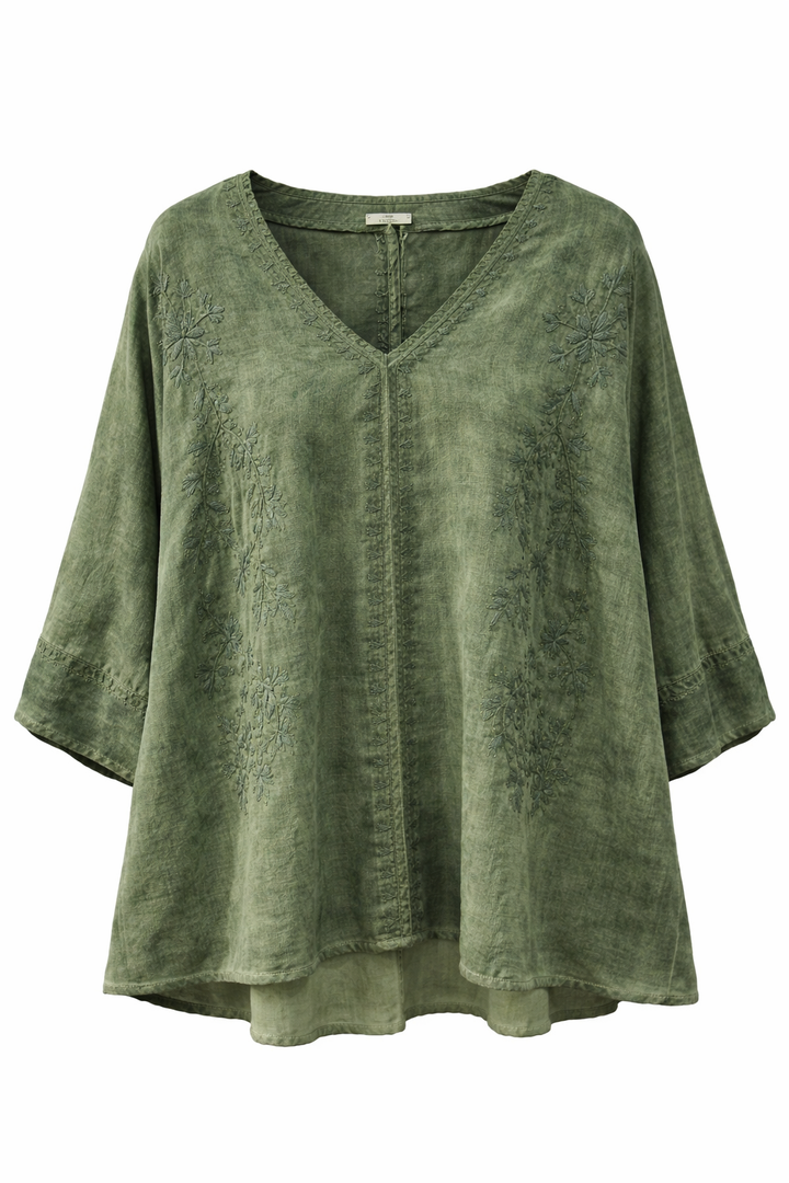 Floral Detail Loose Top