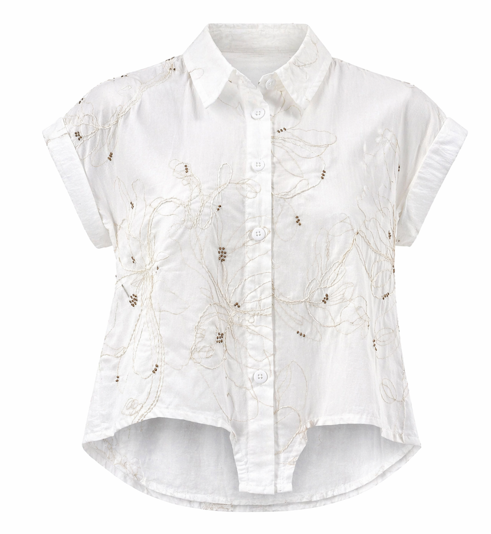 Floral Detail Shirt