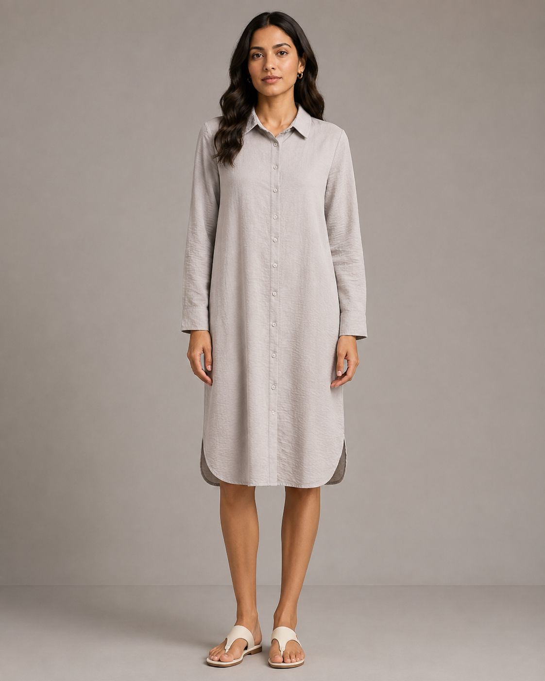 Long Sleeve Shirt Dress