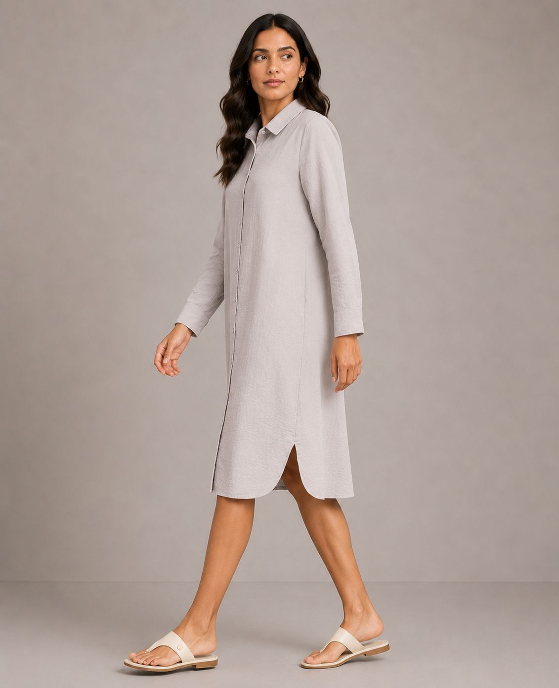 Long Sleeve Shirt Dress