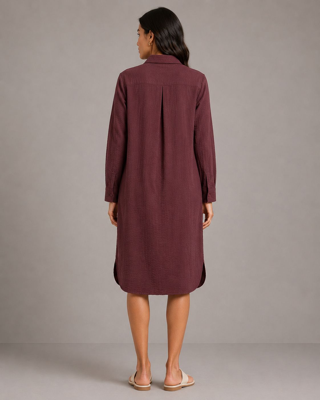 Long Sleeve Shirt Dress