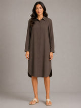 Long Sleeve Shirt Dress