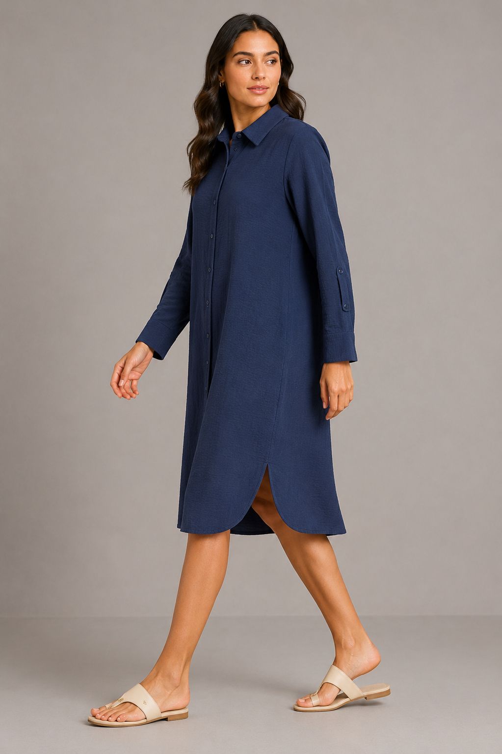 Long Sleeve Shirt Dress