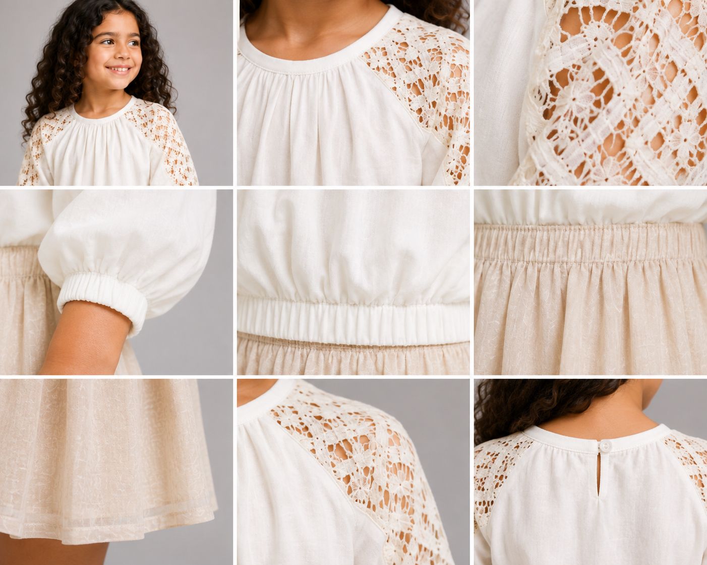 Lace Sleeve Top