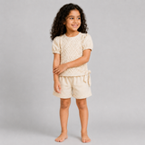 Crochet Lace Top and Shorts Set