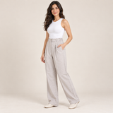 Women Pleated Balloon-Leg Pants