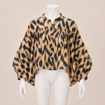 Load image into Gallery viewer, Wild Print Tie Shirt