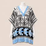 Load image into Gallery viewer, Tropical Pattern Kaftan Top