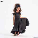 Girls Ruffle High-Low Party Dress